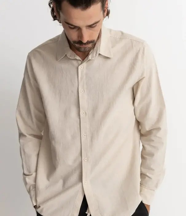 RHYTHM Classic Linen LS Shirt