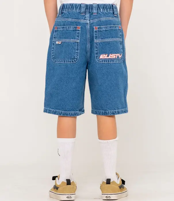 RUSTY Teen Boys Flip Daddy 2.0 Baggy Jort