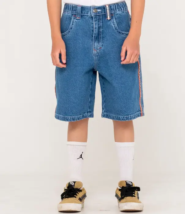RUSTY Teen Boys Flip Daddy 2.0 Baggy Jort
