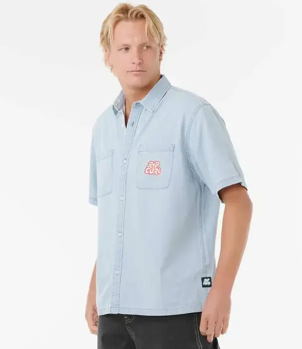 RIP CURL Raw Energy Denim S/S Shirt