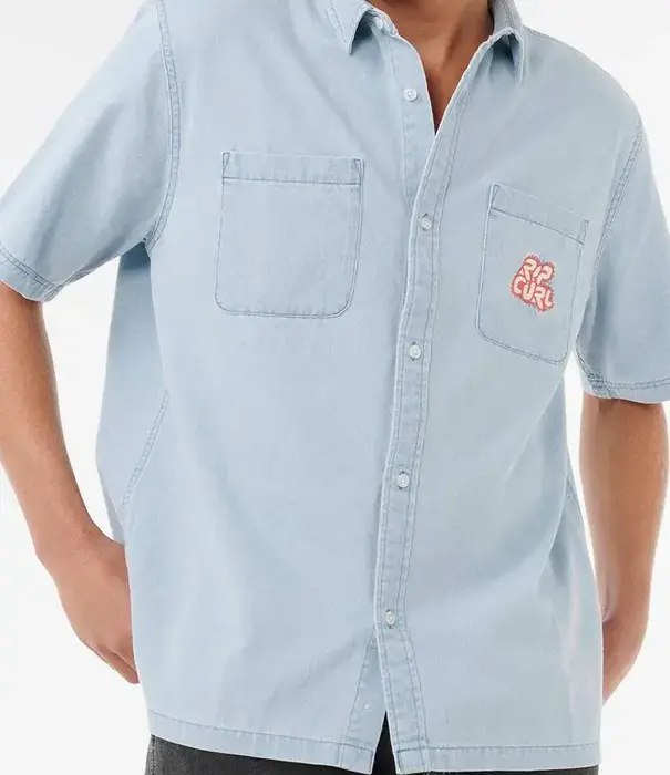 RIP CURL Raw Energy Denim S/S Shirt
