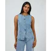 Lena Denim Vest