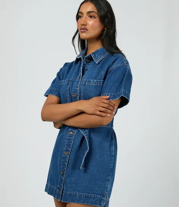 ALL ABOUT EVE Sunny Denim Dress