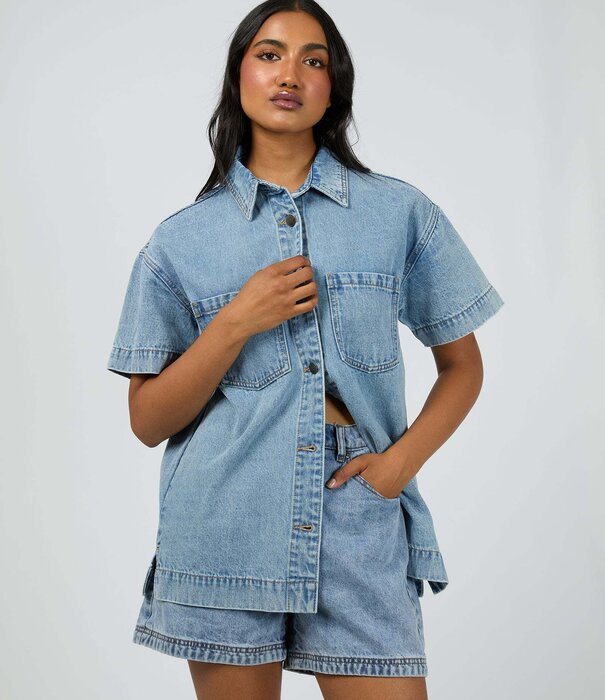 ALL ABOUT EVE Simi Denim Shirt
