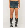 Billie Low Rise Denim Mini Skirt