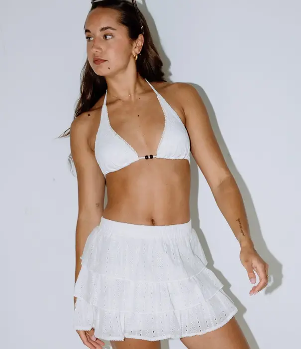 RUSTY Ra Ra Rusty Ruffle Mini Skirt