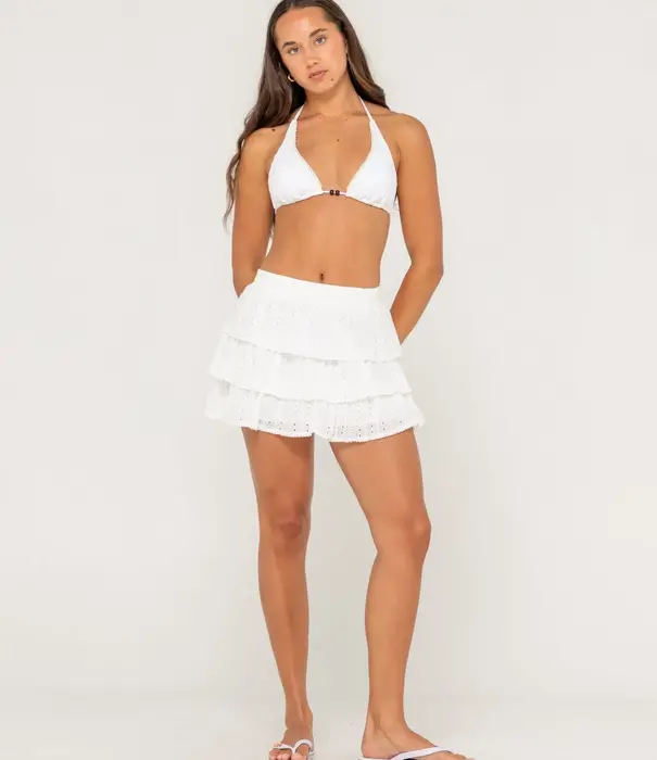 RUSTY Ra Ra Rusty Ruffle Mini Skirt