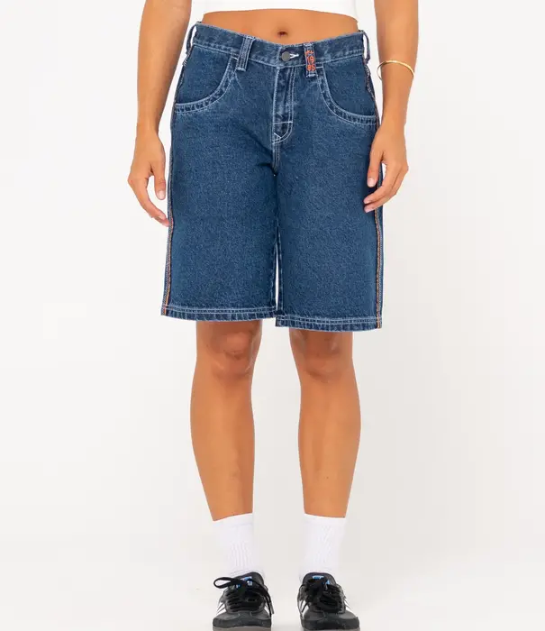 RUSTY Flip Mommy Low Rise Baggy Jort