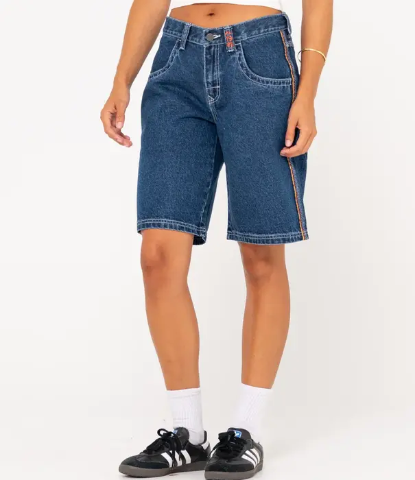 RUSTY Flip Mommy Low Rise Baggy Jort