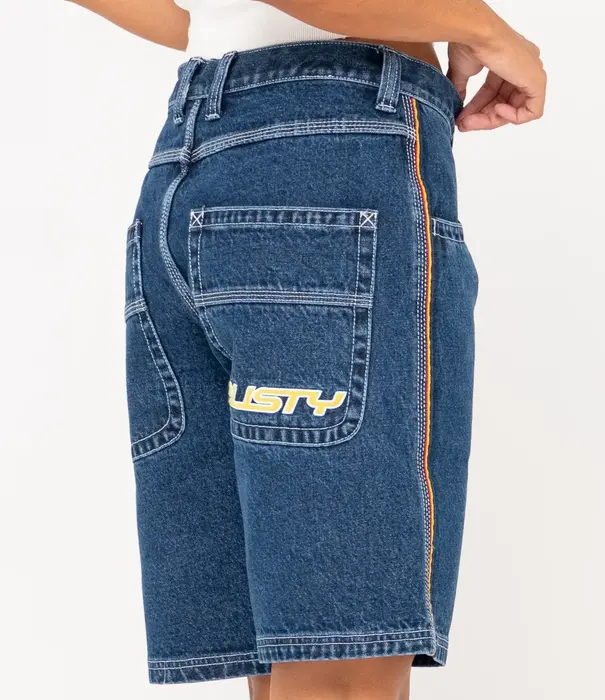 RUSTY Flip Mommy Low Rise Baggy Jort