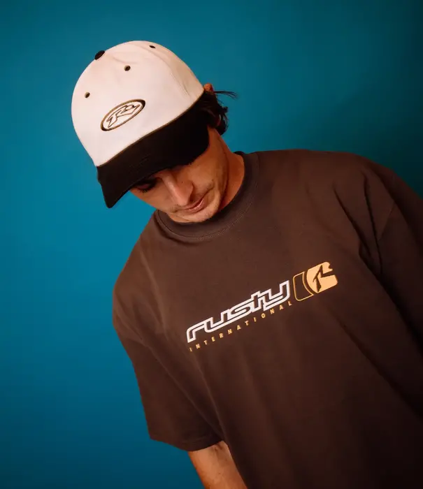 RUSTY Kick Flip Embroidered Two-Toned Dad Cap