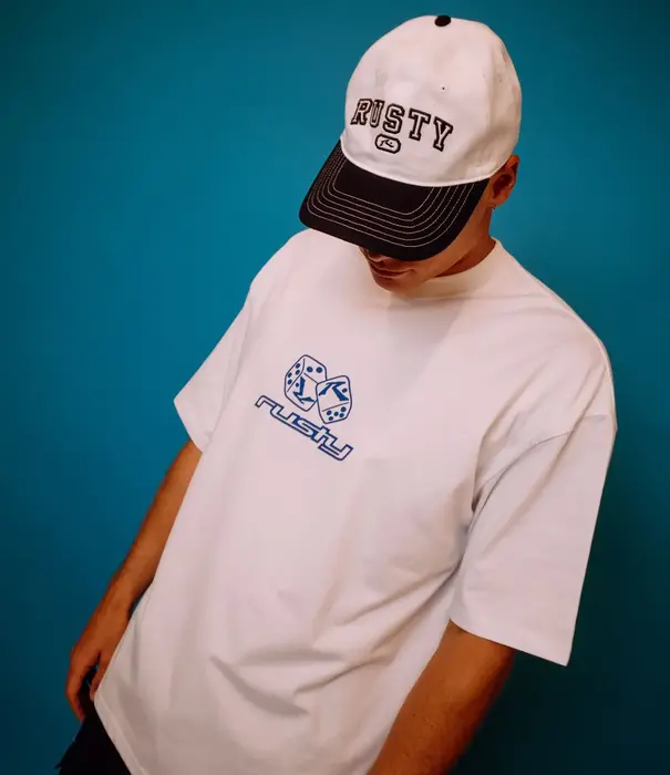 RUSTY Double Or Nothin Graphic Tee