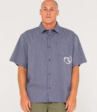 Resno Recon Button Up Check Shirt