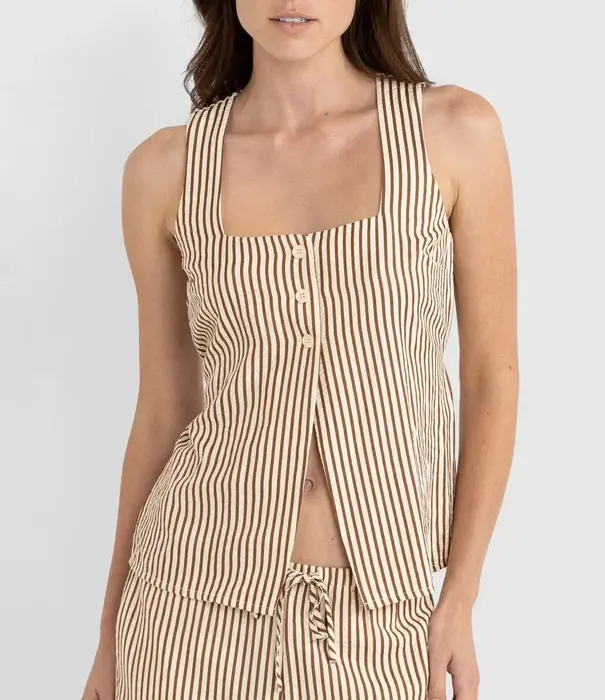 RHYTHM Cove Stripe Long Vest