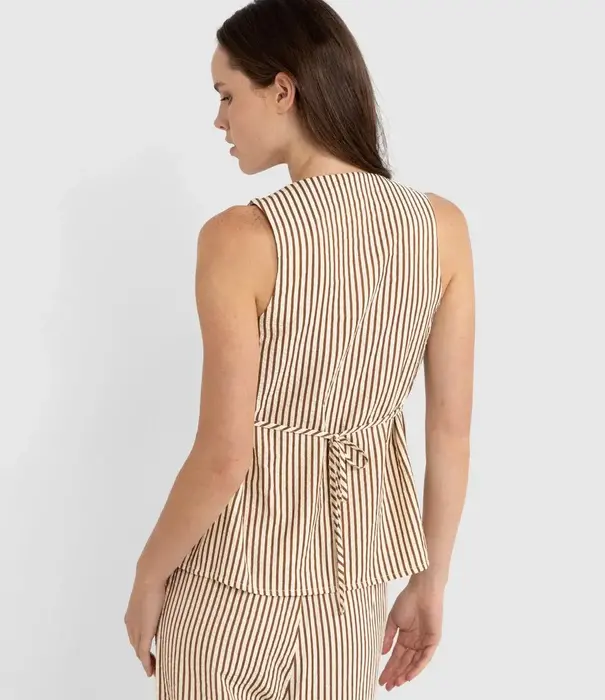 RHYTHM Cove Stripe Long Vest