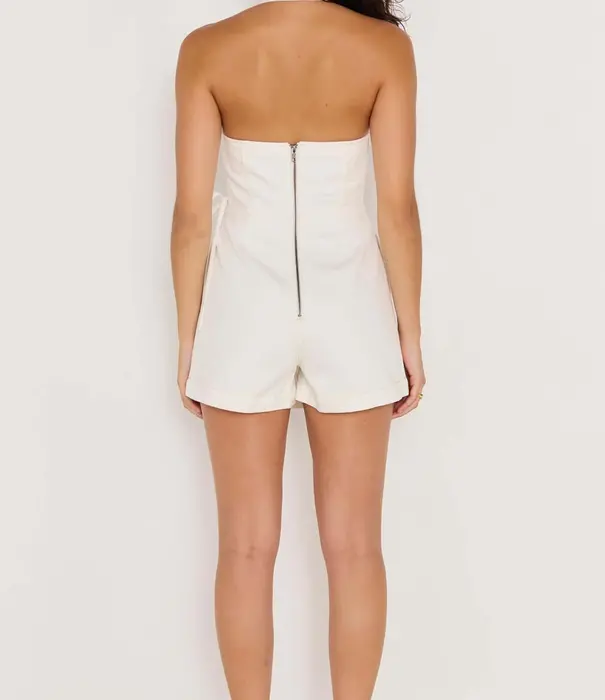 MINKPINK Atlas Denim Playsuit