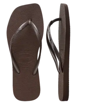Slim Square Toe Thongs