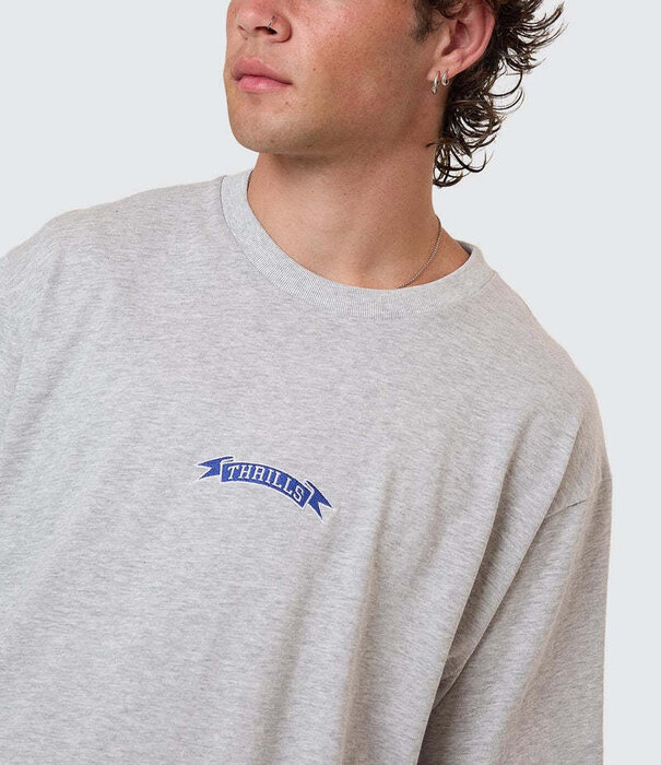 THRILLS Pennant Embro Oversize Fit Tee
