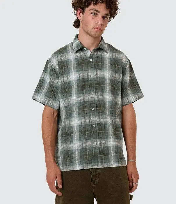 THRILLS Cheap Thrills Check Short Sleeve Shirt