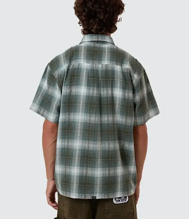 THRILLS Cheap Thrills Check Short Sleeve Shirt