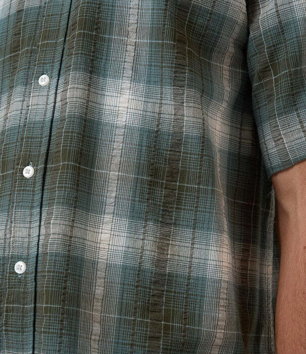 THRILLS Cheap Thrills Check Short Sleeve Shirt