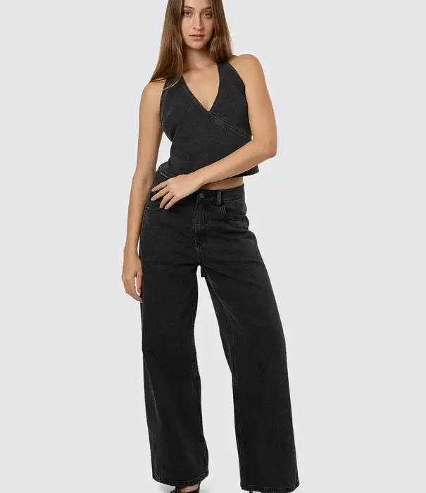 THRILLS Night Shift Denim Top