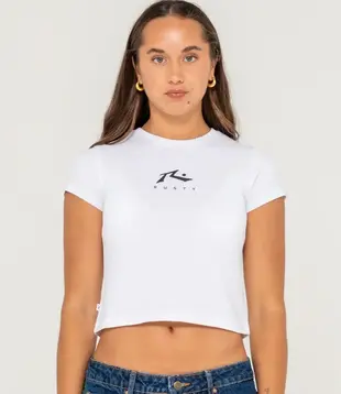 Rusty Essentials Relaxed Mini Tee