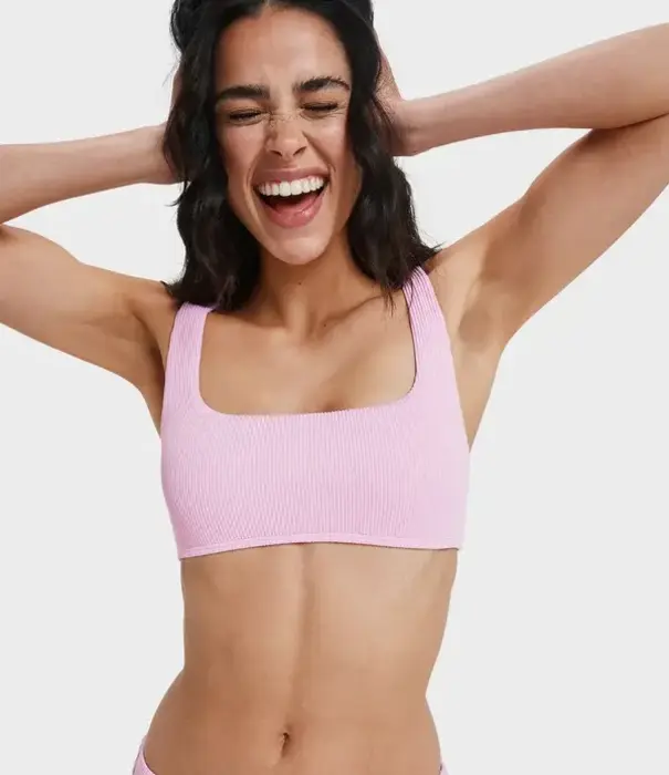 ROXY Rib Roxy Love The Glassy Bikini Top