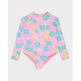 Girls Tropical Square Onesie