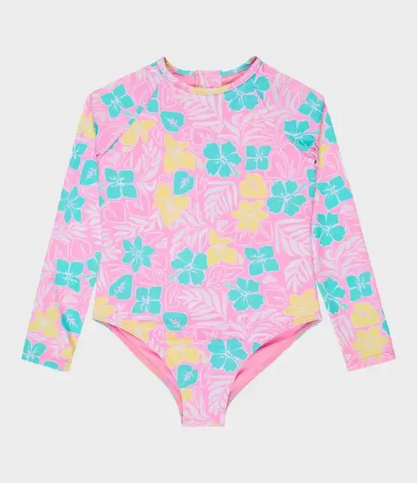 ROXY Girls Tropical Square Onesie