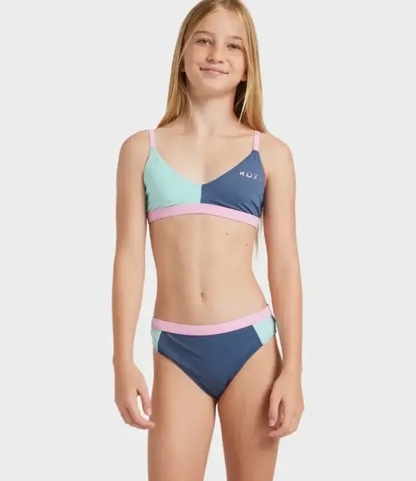 ROXY Girls Colorblock Tri Set