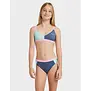 Girls Colorblock Tri Set