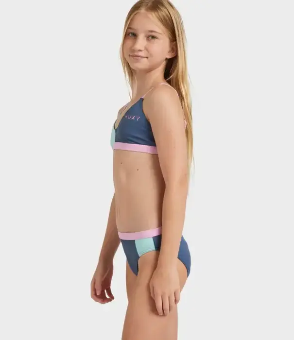 ROXY Girls Colorblock Tri Set