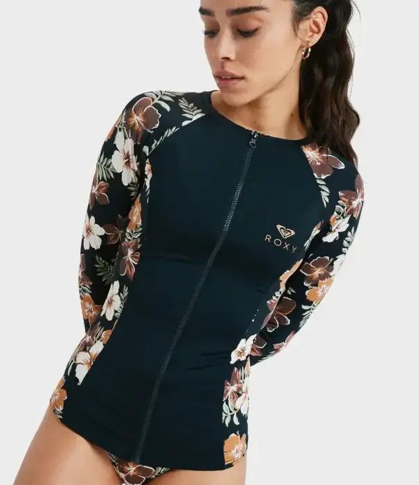 ROXY Full Zipped Mix L/S Rash Vest