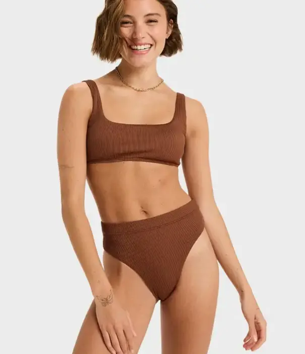 ROXY Rib Roxy Love The Shorey Bikini Bottom