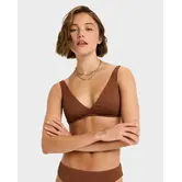 Rib Roxy Love The Oceana V Bikini Top