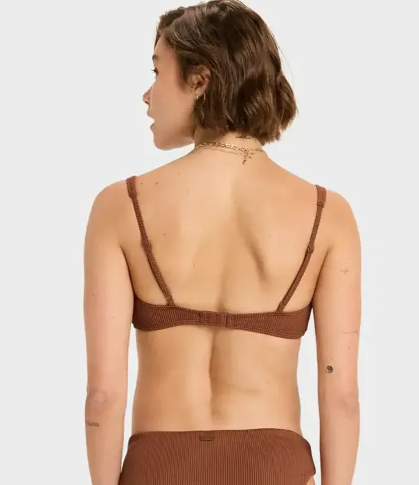 ROXY Rib Roxy Love The Oceana V Bikini Top