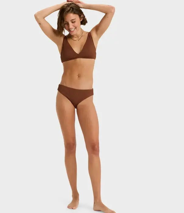 ROXY Rib Roxy Love The Oceana V Bikini Top