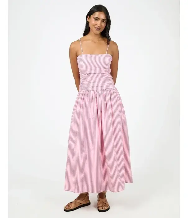 ALL ABOUT EVE Franca Stripe Maxi Dress