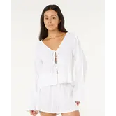 Haze Tie Front L/S Top