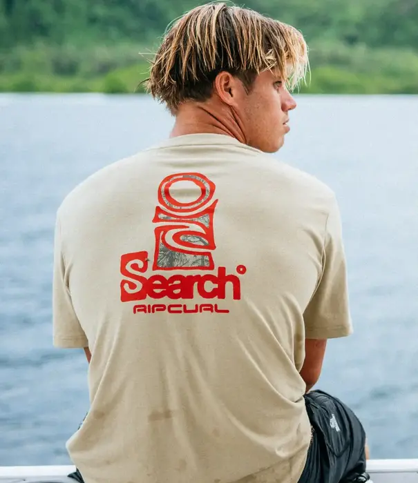 RIP CURL Vaporcool Search Stack Tee
