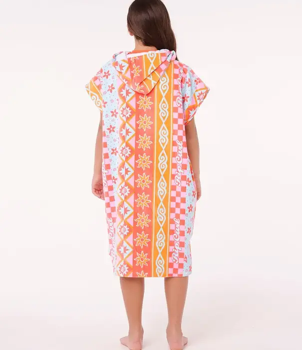 RIP CURL Girls Mixed Cotton Hooded Towel