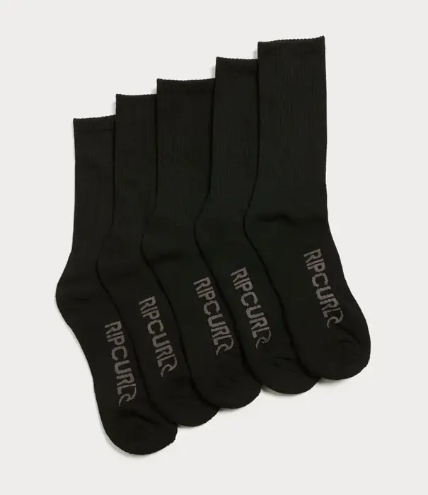 RIP CURL 5 Pack School Crew Sock