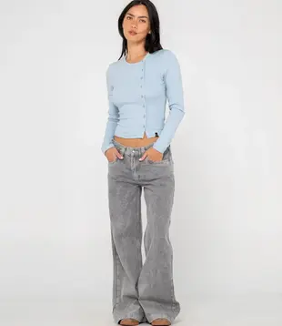 Button Up Long Sleeve Top