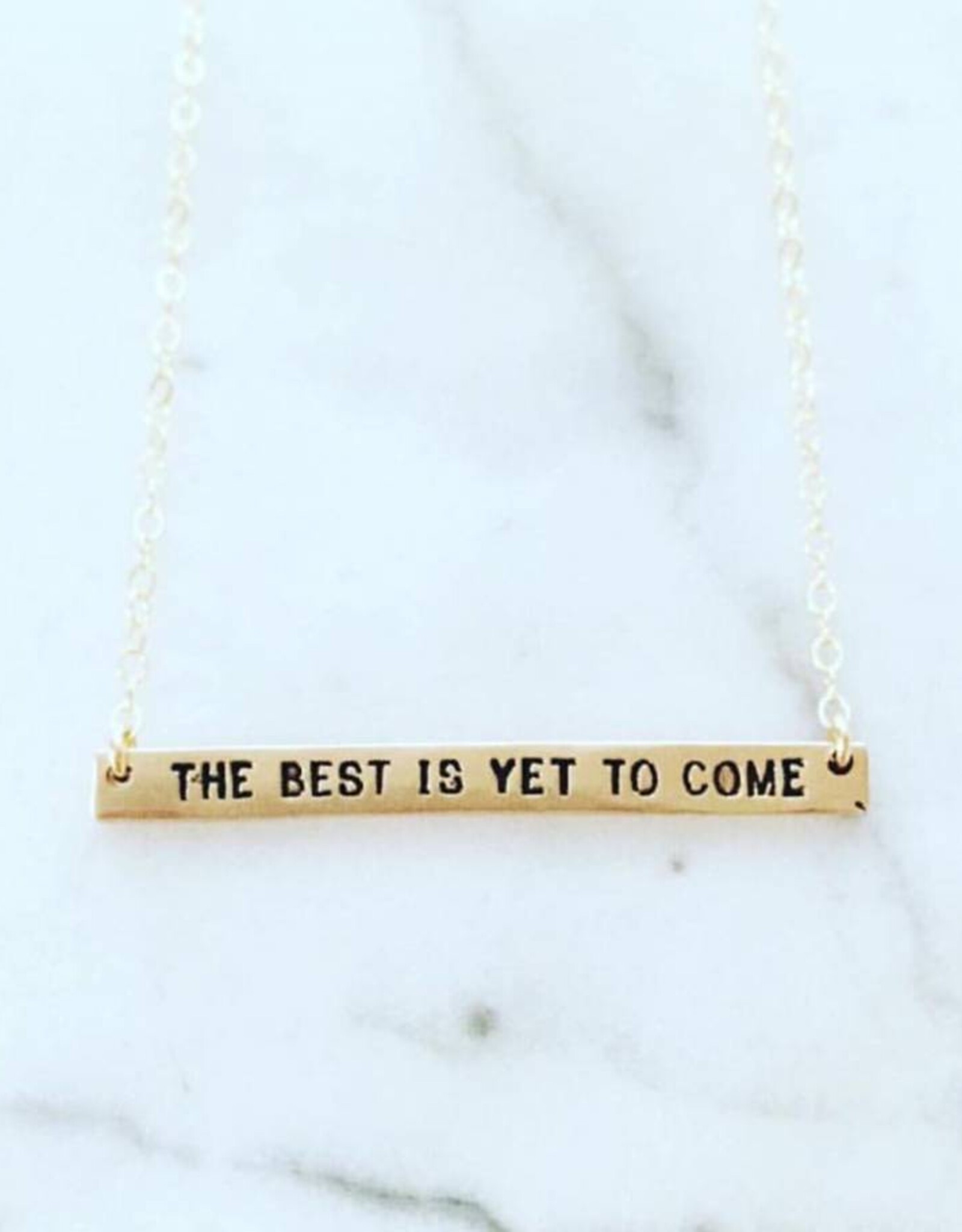 The Best Is Yet To Come Necklace Aspen Bleu