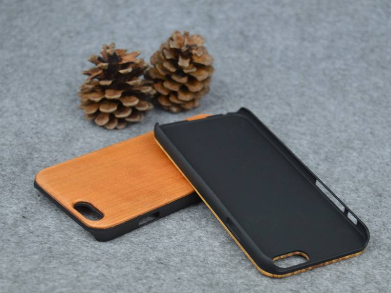 Natural Genuine Wooden Back Case