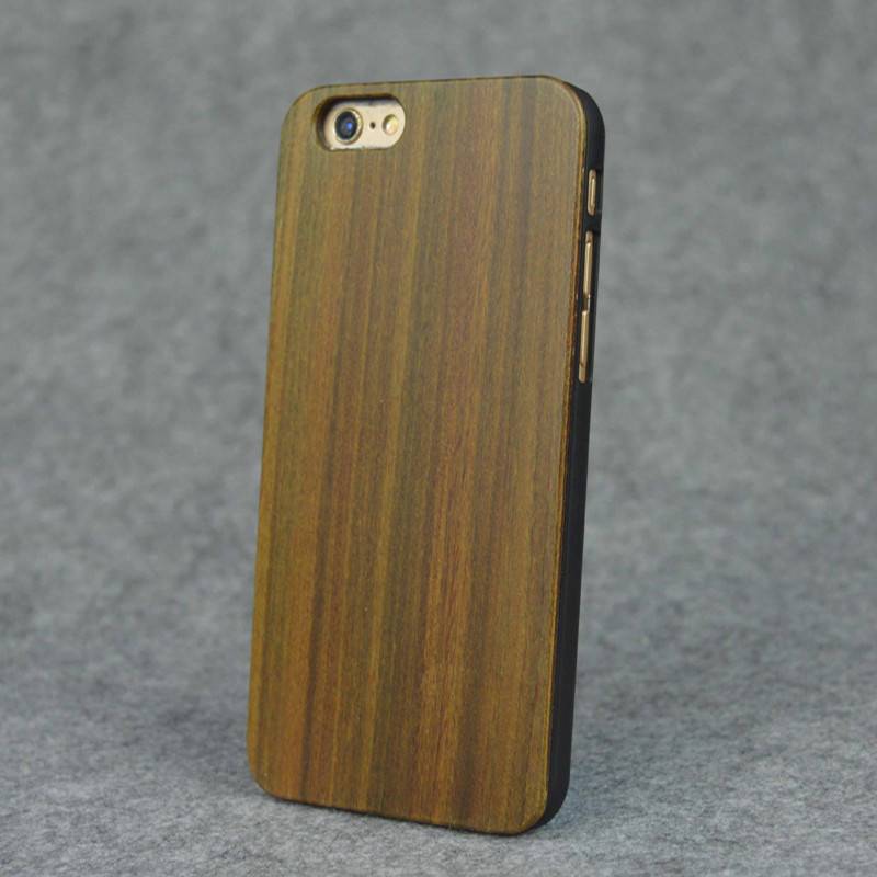 Natural Genuine Wooden Back Case