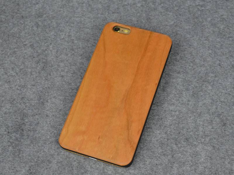 Natural Genuine Wooden Back Case