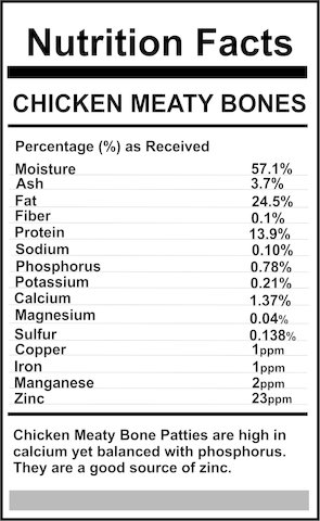 Carnivora Carnivora-Chicken Meaty Bones