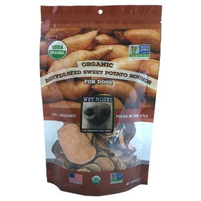 Wet Noses Dog Treats Wet Noses-Organic Sweet Potato Rounds 5oz